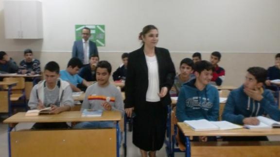 İlçe Milli Eğitim Müdürümüz Dursun KILIÇ Mezitli Anadolu İmam Hatip Lisesi Pansiyonunu Ziyaret Etti.