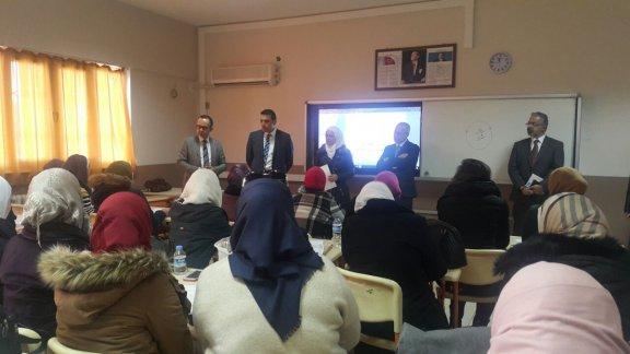 İzleme ve Değerlendirme Daire Başkanı Fatih KUZU Suriyeli Öğretmenlere Yönelik Açılan Hizmetiçi Eğitim Kursunu Ziyaret Etti.
