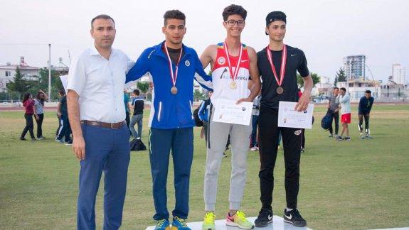 Türkiye Liseler Arası Puanlı Atletizm Müsabakalarında Mersin Spor Lisesi Erkek Takımı Türkiye Şampiyonu Oldu.