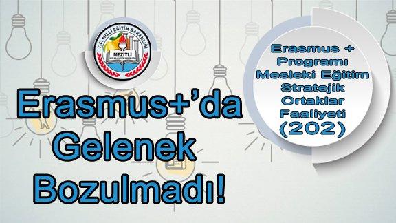 Erasmus+ Mesleki Eğitim Programı (KA202) Projemiz Hibe Almaya Hak Kazandı.