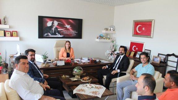 Ak Parti Mersin İl Başkanı Cesim ERCİK Müdürlüğümüzü Ziyaret Etti.