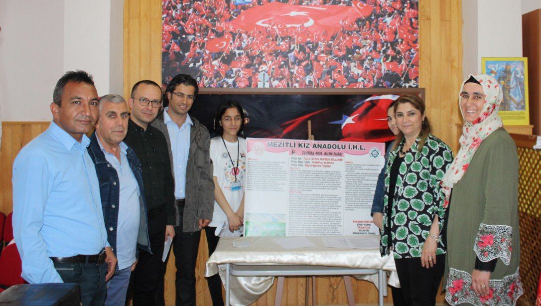 Mezitli Kız Anadolu İmam Hatip Lisesi TÜBİTAK 4006 Bilim Fuarı Açılışı