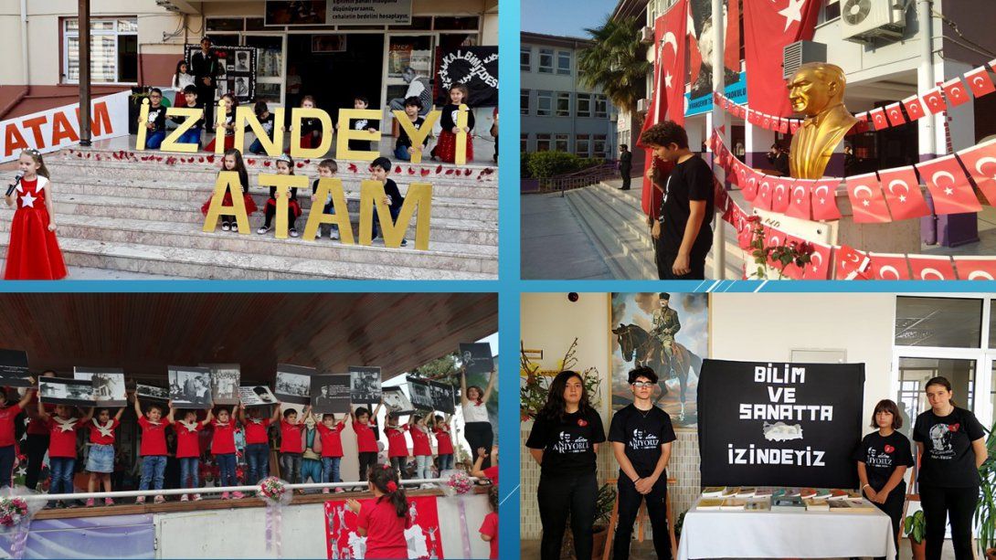 Okullarımızdan 10 Kasım Atatürk'ü Anma Günü Etkinliği Resimleri