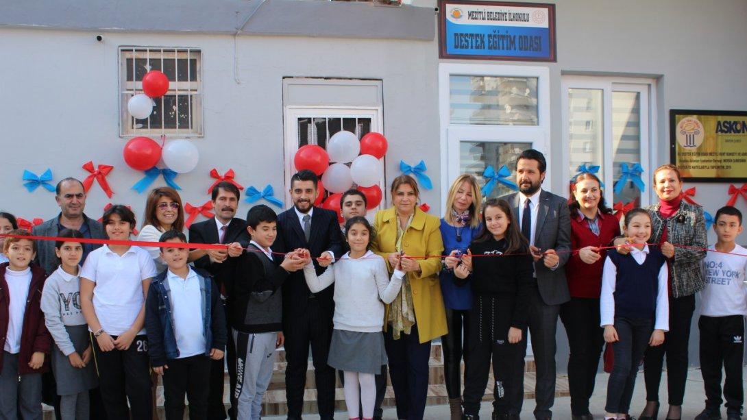 Mezitli Belediye İlkokulumuzda Destek Eğitim Odası Açılışı Gerçekleştirildi