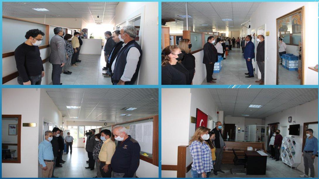 İlçe Milli Eğitim Müdürlüğü Personelleri Olarak 10 Kasım Atatürk'ü Anma Törenini Gerçekleştirdik.
