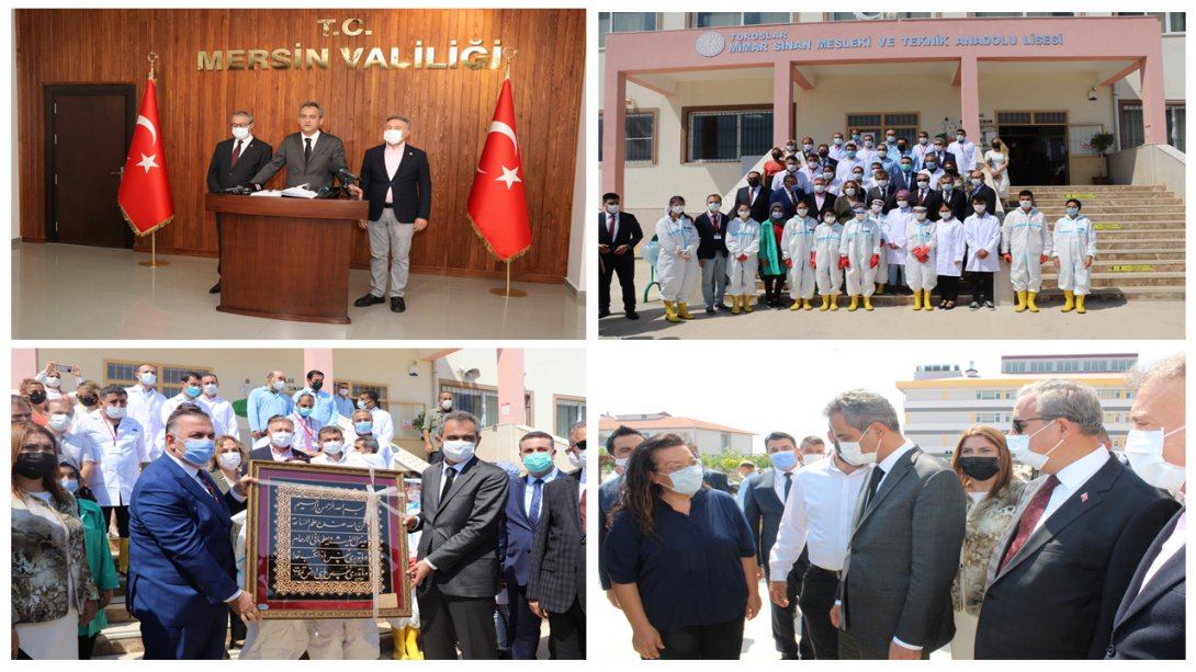 Milli Eğitim Bakanımız Sayın Mahmut ÖZER Mersin'i ziyaret etti.