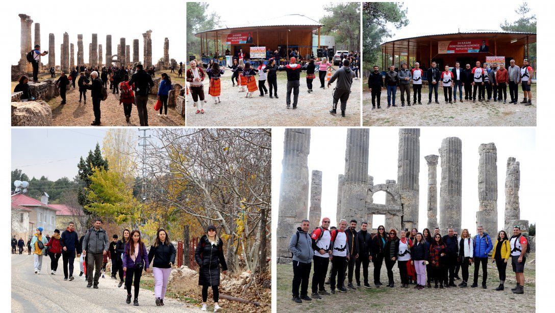 24 Kasım Öğretmenler Günü Kutlama Programı Kapsamında Silifke Uzuncaburç-Olba Antik Kenti'nde Doğa Yürüyüşü Etkinliği Gerçekleştirildi.