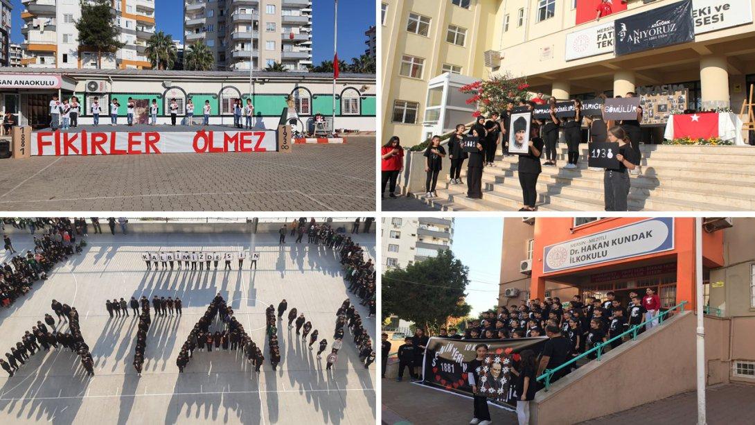 Okullarımızdan 10 Kasım Atatürk'ü Anma Töreninden Kareler