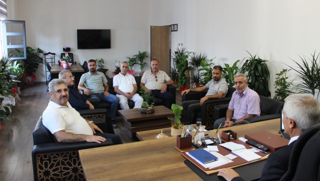İlçe Milli Eğitim Müdürümüz Mehmet BADAS'a Hayırlı Olsun Ziyareti