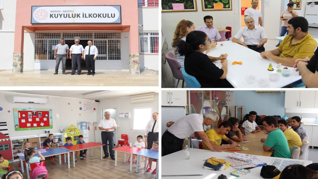 İlçe Milli Eğitim Müdürümüz Mehmet BADAS'ın Okul Ziyaretleri Devam Ediyor