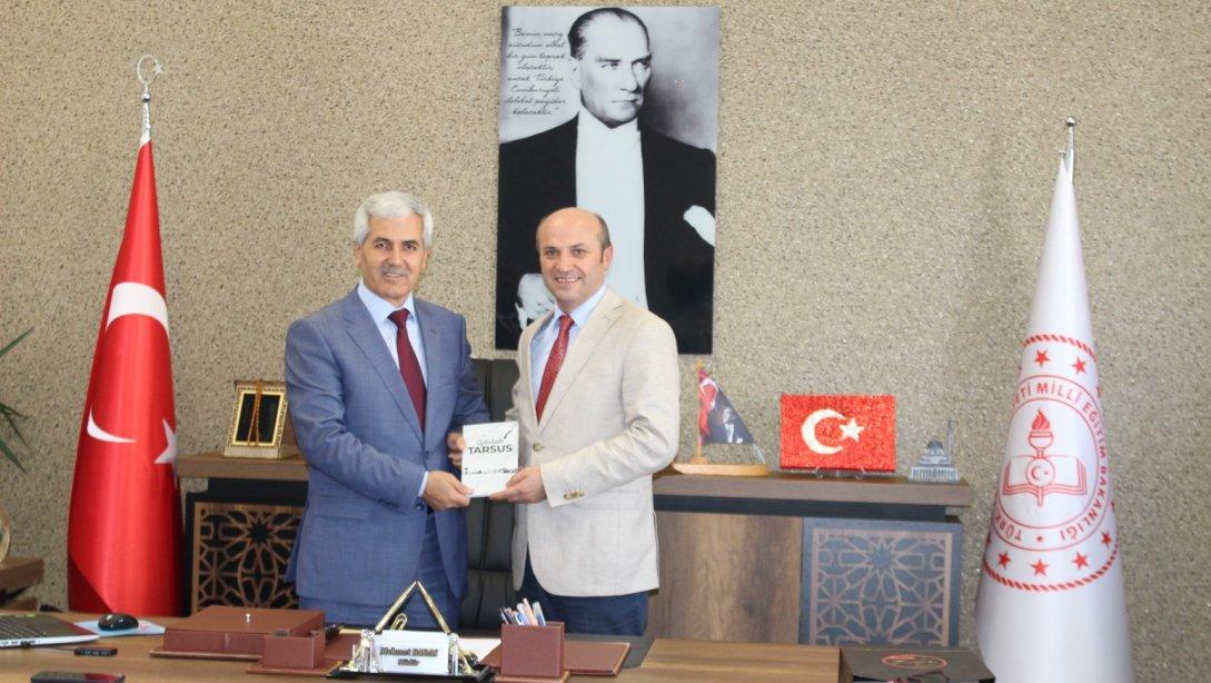 Tarsus İlçe Milli Eğitim Müdürü Mehmet METİN, İlçe Milli Eğitim Müdürümüz Mehmet BADAS'ı Ziyaret Etti.
